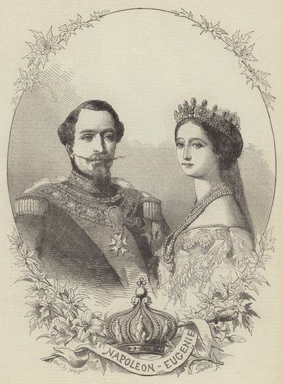 Napoleon and Eugenie by Percy Macquoid